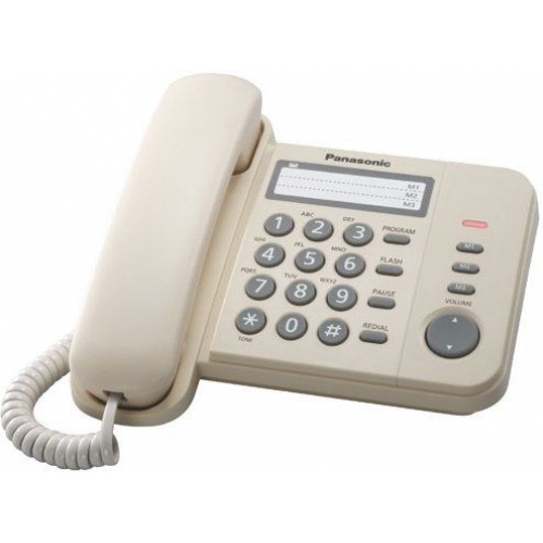 Купить Телефон PANASONIC KX-TS2352RUJ Телефон проводной в интернет-магазине Ravta – самая низкая цена