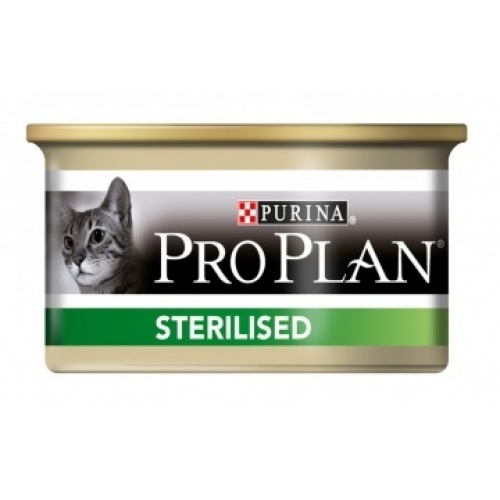 Купить Консервы ProPlan Sterilised для кастрированных и стерилизованных кошек, тунец 85г в интернет-магазине Ravta – самая низкая цена