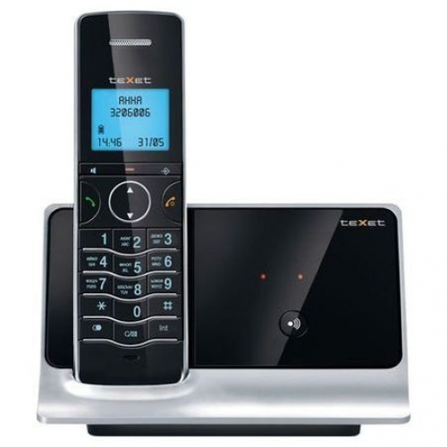Купить Телефон DECT Texet TX-D8600А (черный/декор) в интернет-магазине Ravta – самая низкая цена