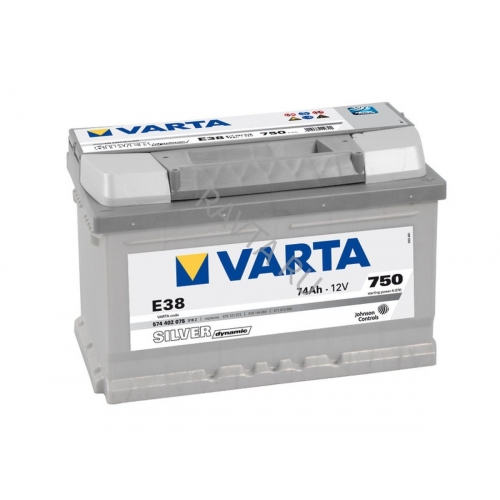 Купить Аккумулятор Varta Silver Dynamic 74Ач (правая) (574 402 075) в интернет-магазине Ravta – самая низкая цена