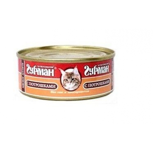 Купить Консервы Четвероногий гурман для кошек мясное ассорти с потрошками  100гр в интернет-магазине Ravta – самая низкая цена
