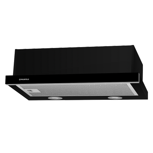 Купить Встраиваемая вытяжка Maunfeld VS Light 50 (черный, фронтальная панель черная/освещение: галоген) в интернет-магазине Ravta – самая низкая цена