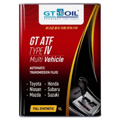 Купить Масло трансмиссионное GT OIL GT ATF Type IV Multi Vehicle синтетическое 4 л 8809059407912 в интернет-магазине Ravta – самая низкая цена