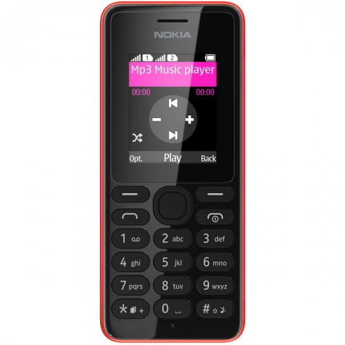 Купить Мобильный телефон Nokia 108 DS (красный) в интернет-магазине Ravta – самая низкая цена
