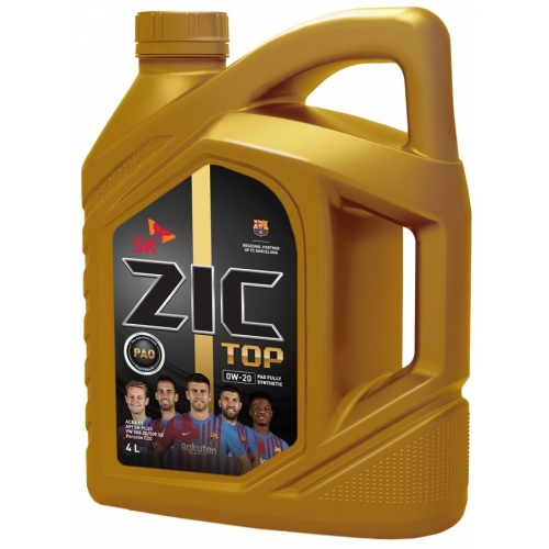 Купить Масло моторное ZIC TOP 0W-20 4л в интернет-магазине Ravta – самая низкая цена