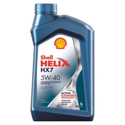 Купить Масло моторное Shell Helix HX7 5W-40 (1 л.) (550051496) в интернет-магазине Ravta – самая низкая цена