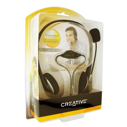 Купить Гарнитура Creative HS-330 CLE-R BK в интернет-магазине Ravta – самая низкая цена