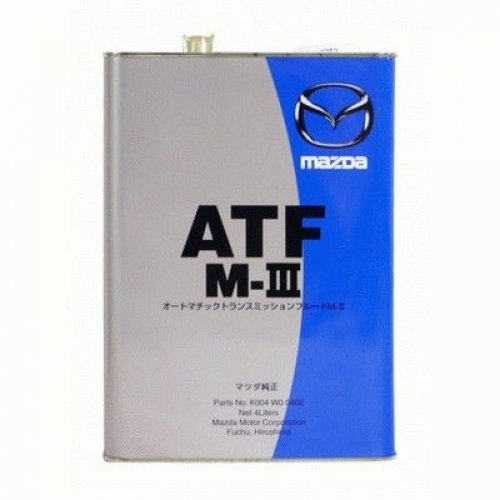 Atf iii купить. Mazda ATF M-III 4л. Трансмиссионное масло для Мазда ATF m3. Масло трансмиссионное Mazda ATF M-3, для АКПП, 4 Л. ATF m3 Mazda артикул 4л.