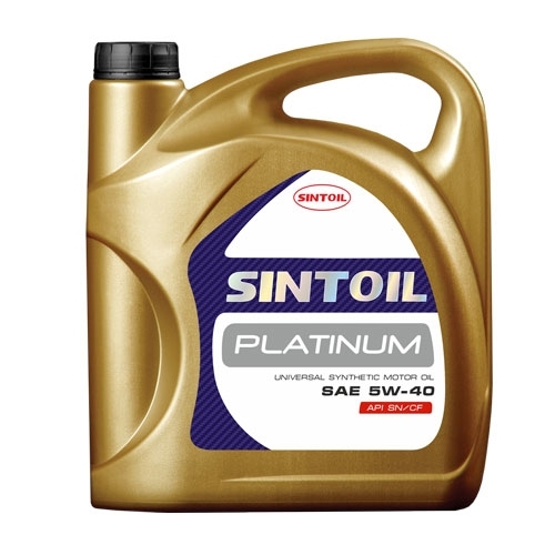 Купить Масло Sintoil Platinum SAE 5w-40 (4л) в интернет-магазине Ravta – самая низкая цена