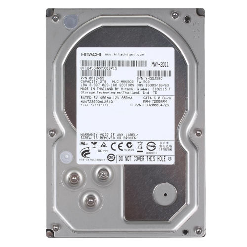 Купить Жесткий диск Hitachi SATA-III 2Tb HUA723020ALA640 (7200rpm) 64Mb 3.5" Raid Edition в интернет-магазине Ravta – самая низкая цена