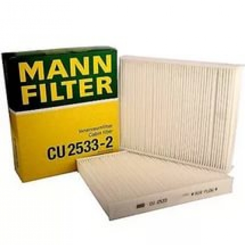 Купить CU2533-2 MANN-FILTER Фильтр, воздух во внутренном пространстве в интернет-магазине Ravta – самая низкая цена