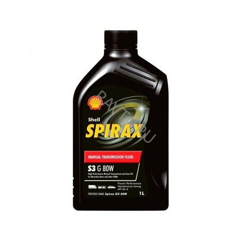 Купить Масло Shell Spirax S3 G 80W (1л) в интернет-магазине Ravta – самая низкая цена