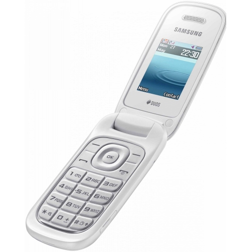 Купить Мобильный телефон Samsung GT-E1272 (керамически-белый) в интернет-магазине Ravta – самая низкая цена