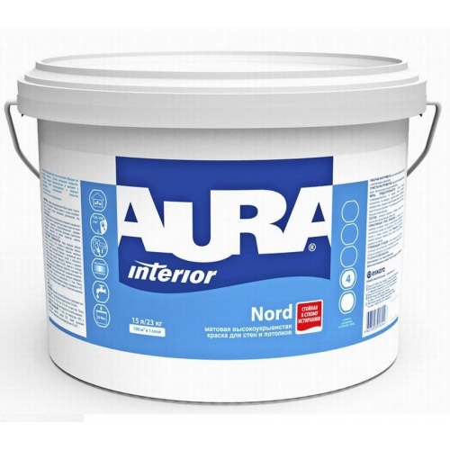 Купить Краска Эскаро Аура Nord водная  интерьерная15л в интернет-магазине Ravta – самая низкая цена