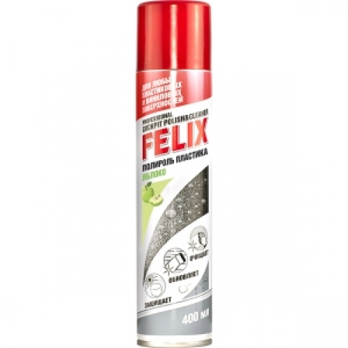 Купить Полироль пластика FELIX аэрозоль Яблоко 400мл. в интернет-магазине Ravta – самая низкая цена