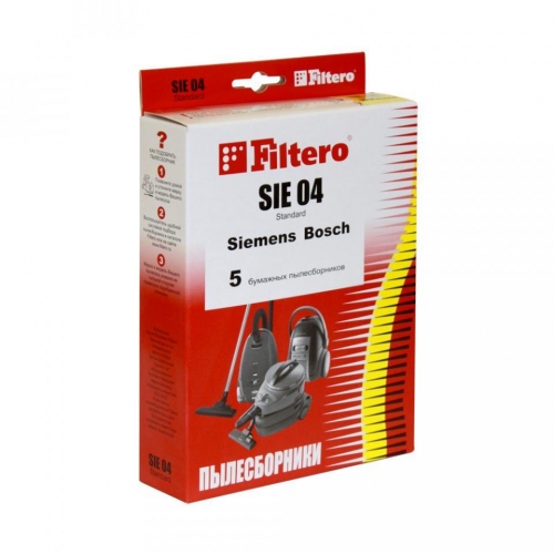 Купить Пылесборники Filtero SIE 04 Standard в интернет-магазине Ravta – самая низкая цена