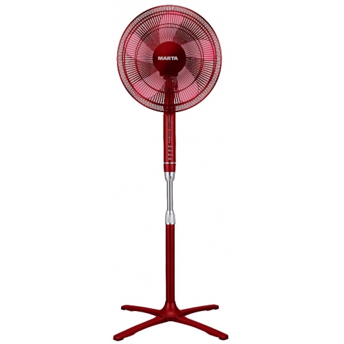 Купить Вентилятор Marta MT-2556 (бордовый) в интернет-магазине Ravta – самая низкая цена