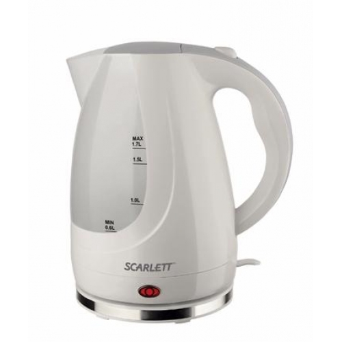 Купить Чайник Scarlett SC-EK18P31R белый Электрический в интернет-магазине Ravta – самая низкая цена