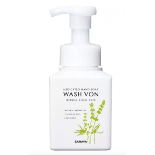 Купить 238802 Жидкое пенящееся мыло Wash Von Herbal Antibacterial Hand foam Soap 0,310 в интернет-магазине Ravta – самая низкая цена