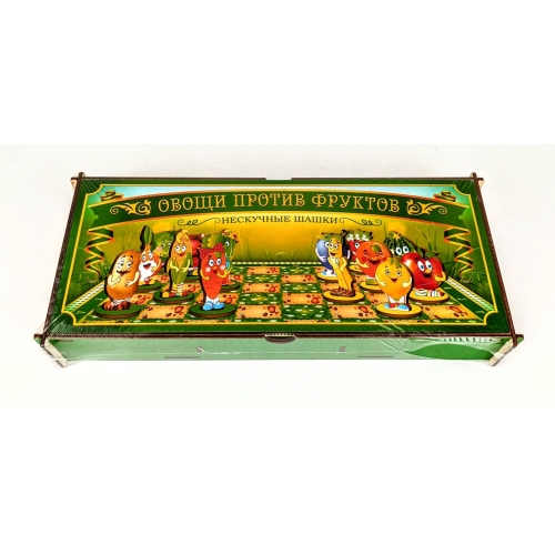 Купить Нескучные шашки "Овощи против Фруктов" арт.8519 в интернет-магазине Ravta – самая низкая цена
