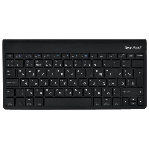 Купить Клавиатура Gear Head KB6500BTIP-R Black Bluetooth в интернет-магазине Ravta – самая низкая цена