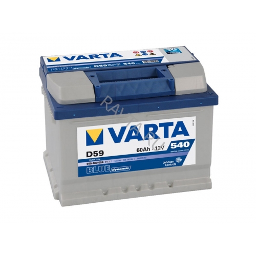 Купить Аккумулятор Varta Blue Dynamic 60Ач (правая) (560 409 054)  в интернет-магазине Ravta – самая низкая цена