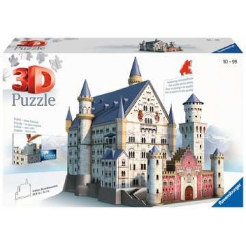 Купить Ravensburger. Пазл карт. 3D 216 арт.12573 "Замок Нойшванштайн" в интернет-магазине Ravta – самая низкая цена