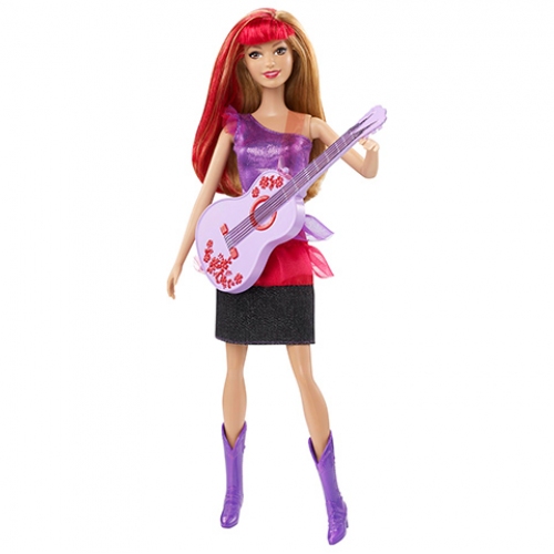 Купить Кукла Барби Музыкальными Инструметами "Barbie Рок-Принцесса" Barbie CKB60 (УЦЕНКА) в интернет-магазине Ravta – самая низкая цена