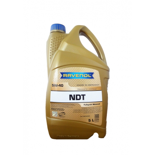 Купить Моторное масло RAVENOL NDT SAE 5W-40 ( 5л) в интернет-магазине Ravta – самая низкая цена