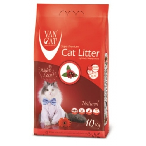 Купить VAN CAT CLASSIC (Natural)  5кг  Наполнитель комкующийся для кошачьего туалета без запаха в интернет-магазине Ravta – самая низкая цена
