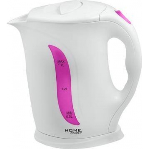 Купить Чайник Home Element HE-KT-103 (2014) (белый/фиолетовый) в интернет-магазине Ravta – самая низкая цена