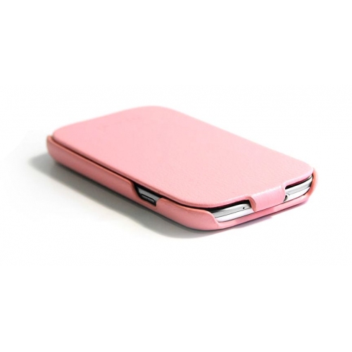 Купить Кожаный чехол HOCO Leather case для Samsung Galaxy S3 (нежно-розовый) в интернет-магазине Ravta – самая низкая цена