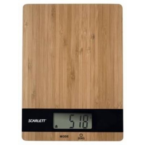 Купить Весы Scarlett SC-KS57P01 (бамбук/черный) в интернет-магазине Ravta – самая низкая цена