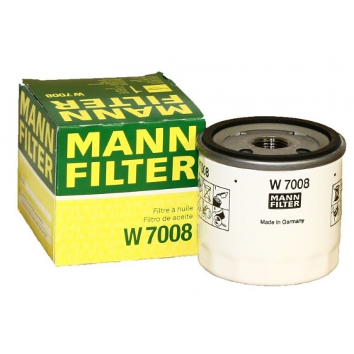 Купить W7008 MANN-FILTER Масляный фильтр в интернет-магазине Ravta – самая низкая цена