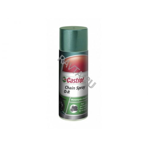 Купить Спрей Castrol Chain Spray OR  (0,4л) в интернет-магазине Ravta – самая низкая цена