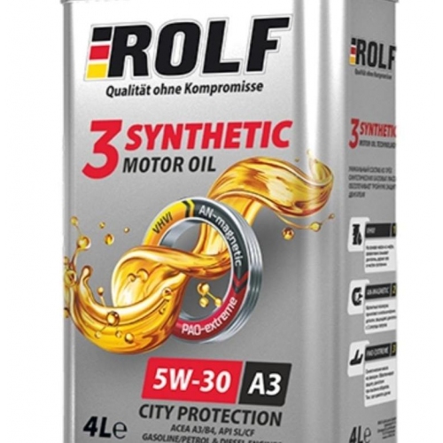 Купить Масло ROLF 3-SYNTHETIC 5W-40 ACEA A3/B4 1л в интернет-магазине Ravta – самая низкая цена