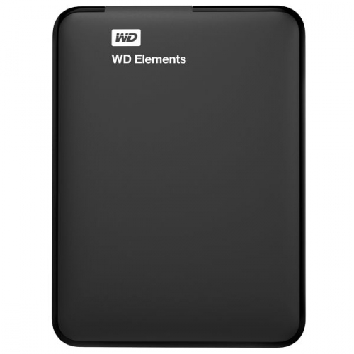 Купить Жесткий диск WD Elements Portable Black 2.5" 500Gb (WDBUZG5000ABK-EESN) в интернет-магазине Ravta – самая низкая цена