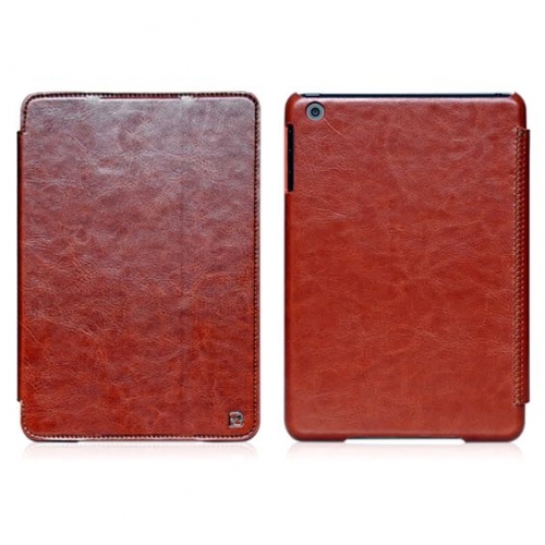 Купить Кожаный чехол HOCO Crystal leather case для iPad mini (коричневый) в интернет-магазине Ravta – самая низкая цена