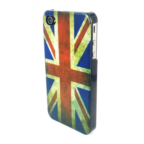 Купить Чехол-накладка для iPhone 4/4s, флаг Великобритании, винтаж в интернет-магазине Ravta – самая низкая цена