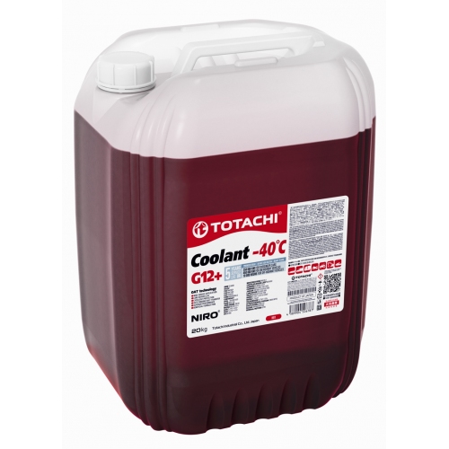Купить Охлаждающая жидкость TOTACHI NIRO COOLANT Red -40C G12+ 20кг в интернет-магазине Ravta – самая низкая цена