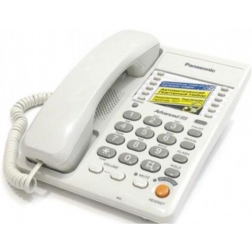 Купить Телефон Panasonic KX-TS2363RUW (белый) в интернет-магазине Ravta – самая низкая цена