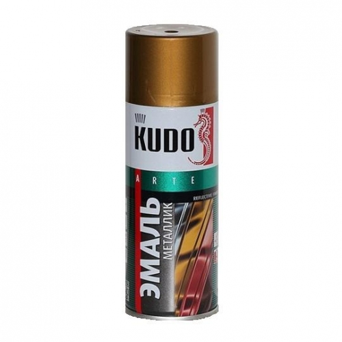 Купить KU-1029 Kudo Эмаль универсальная бронза (металлик) (аэр) (520 мл)  в интернет-магазине Ravta – самая низкая цена