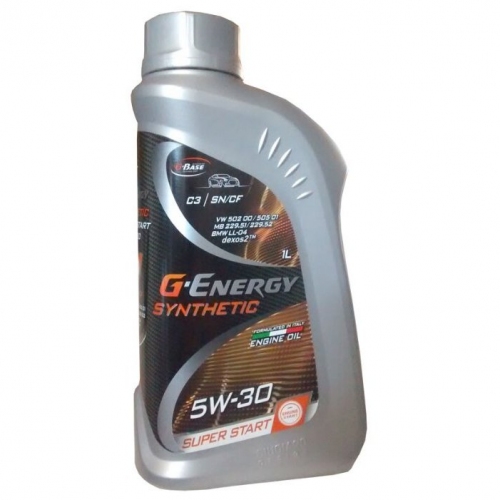 Купить Масло моторное G-Energy Synthetic Super Start 5W-30 1л в интернет-магазине Ravta – самая низкая цена