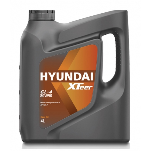 Купить HYUNDAI Трансмиссионное масло универсальное XTeer Gear Oil-4 80W-90 (1041421), 4л в интернет-магазине Ravta – самая низкая цена
