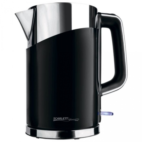 Купить Чайник Scarlett SL-EK22S01 черный/серебристый в интернет-магазине Ravta – самая низкая цена