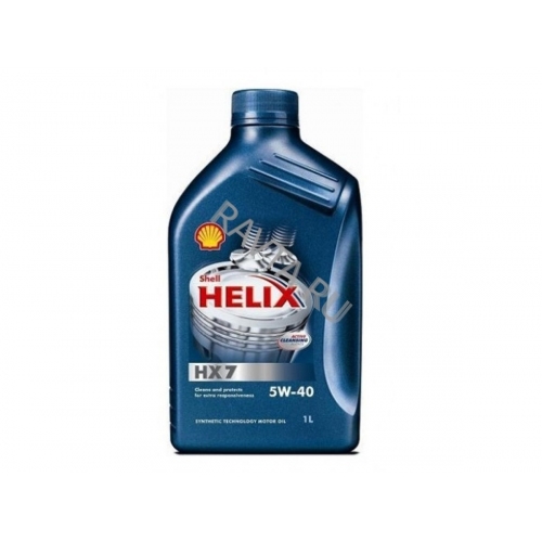 Купить -Масло Shell Helix HX7 5W-40 (1л) в интернет-магазине Ravta – самая низкая цена