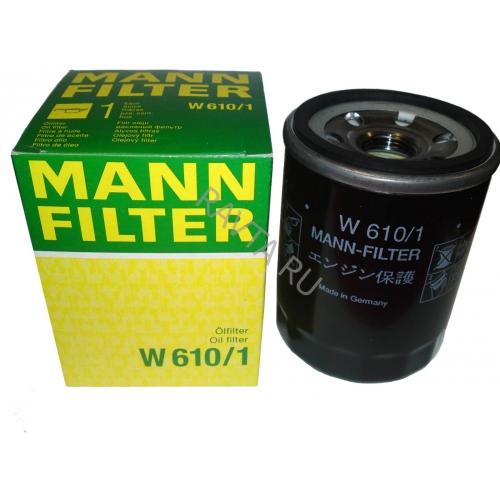 Купить W610/1 MANN-FILTER Mann Фильтр масляный   в интернет-магазине Ravta – самая низкая цена