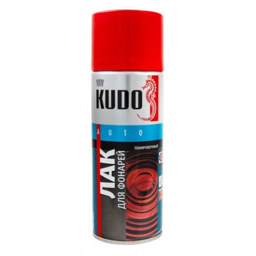 Купить KU-9022 Kudo Лак для тонировки фонарей красный (520 мл) в интернет-магазине Ravta – самая низкая цена
