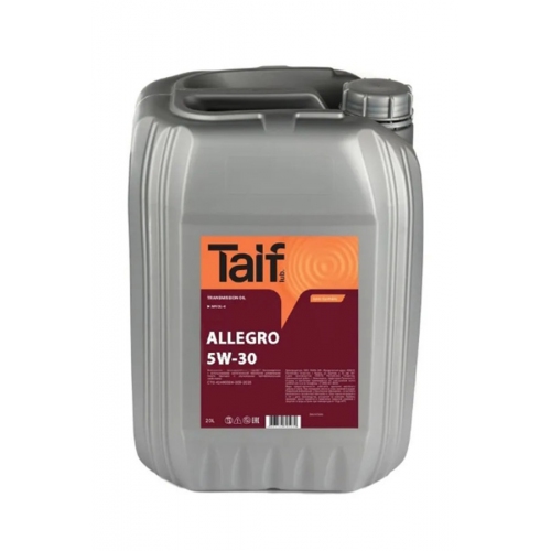 Купить Масло моторное TAIF Allegro 5W-30 20л в интернет-магазине Ravta – самая низкая цена