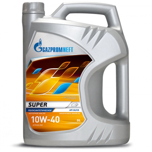 Купить Масло моторное Gazpromneft Super 10W-40 API SG/CD (5л) в интернет-магазине Ravta – самая низкая цена
